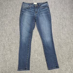 BKE Payton Skinny Jeans Womens 27R Measures 30x30 Medium Wash Stretch Denim